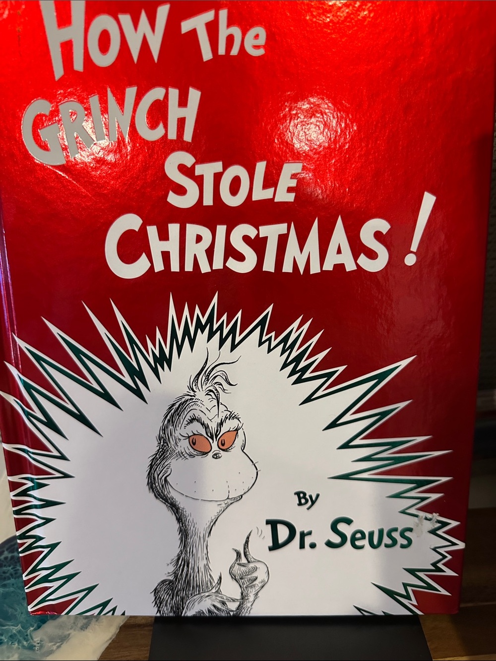 Dr. Seuss How The Grinch Stole Christmas! - Red, White, Green Cover